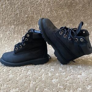 Toddler_Timberland Boots_Black_Size 9